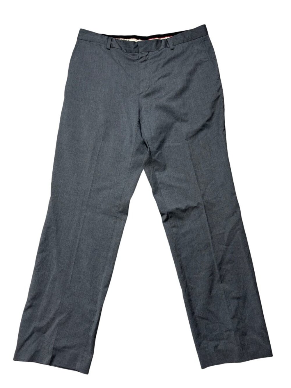 Burberry Men's Size 36R Gray Wool Dress Pants Slim Fit Made In Italy